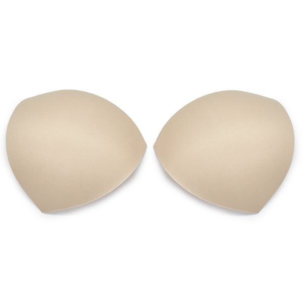 Бельевые чашечки для бюстгальтера треугольные б/уст., с равном. наполн., (8300), разм.38, 10 пар, 03-бежевый