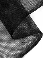 Сетка для бейсболок жесткая 70 г/м², 150 см / 100 метров, TBY.102-1, цв.черный