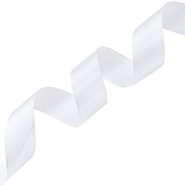 Лента атласная 1-сторонняя 25.0 мм / 22.86±1 метров, 127 жемчужный, Globus