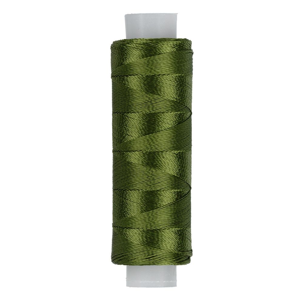 Нитки вышивальные Gamma V150/2, 10х200 ярдов, 3260 зеленый