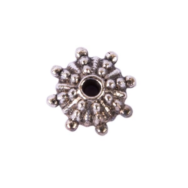 Рондели 11 мм, 20 шт, под античное серебро, Zlatka MFR-08