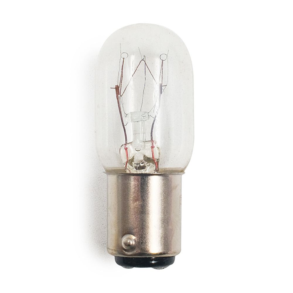 Запасная лампа накаливания для БШМ, штыковая (B15d), 20х50мм, 15W, 5 шт, Hobby&amp;Pro, 250401