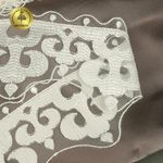 Кружево на сетке арт.TR.2113 70мм цв.белый уп.13м, Kruzhevo