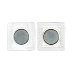 Кнопка магнитная металл ⌀20.0 мм, 10 шт, никель, Gamma MK-G20