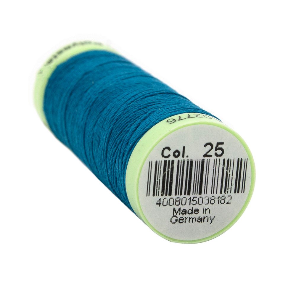 Нитки отделочные Gutermann Top Stitch, 30м, 025 св.морская волна, 5 катушек