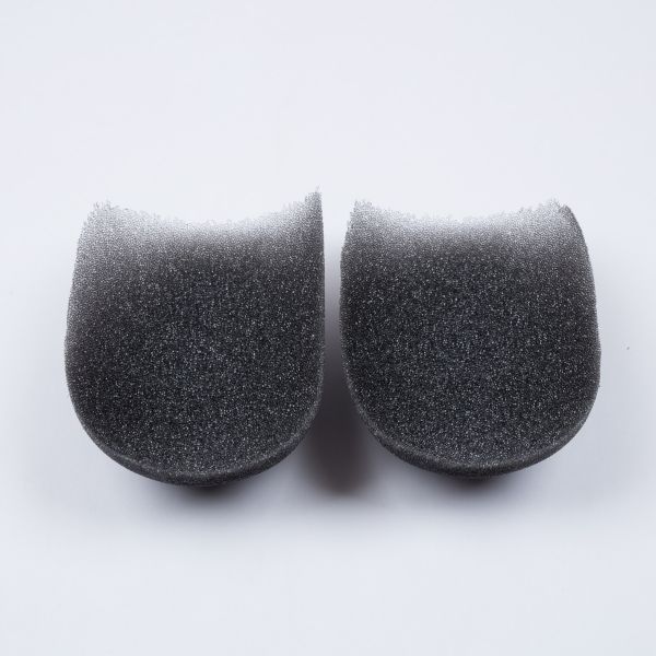 Плечевые накладки (подплечники) втачные необтянутые 190х195х20 мм, 10 пар, черный, РН-20