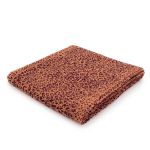 Кружево бельевое эластичное 230 мм / 10 м, бежево-бордовый