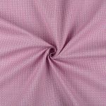 Ткань для пэчворка Peppy Бабушкин сундучок, отрез 50х55 см, 140 г/м², БС-27 клетка я.розовый, Peppy