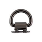 Ручкодержатель металл Gamma GH 13/17 25х25 мм, 5 шт, 06 черн.никель