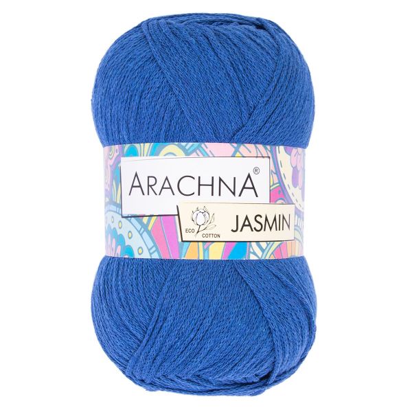 Пряжа Arachna Jasmin / уп.5 мот. по 100г, 250м, 157 василек