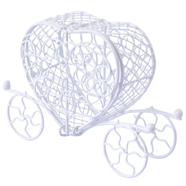 Миниатюра кукольная: Карета металл 12х10 см, Blumentag MET-409