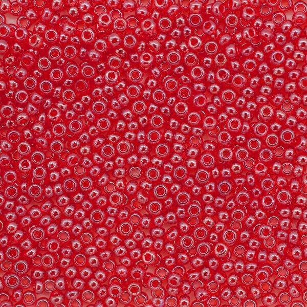 Бисер Preciosa прозрачный с покрытием 10/0 (2.3 мм), 100 г (5х20 г), цв. 96050