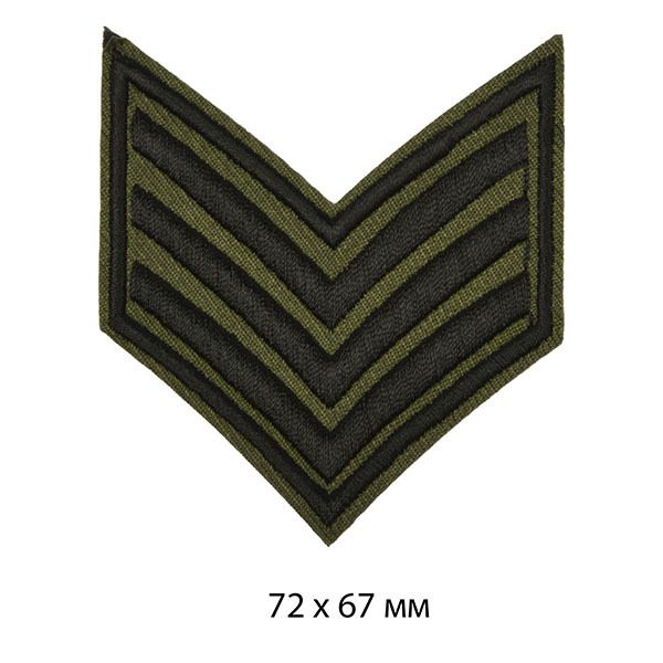 Термоаппликация Стрелы 72х67 мм, 10 шт