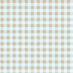 Ткань для пэчворка Peppy Бабушкин сундучок, отрез 50х55 см, 140 г/м², БС-46 клетка бежевый, Peppy