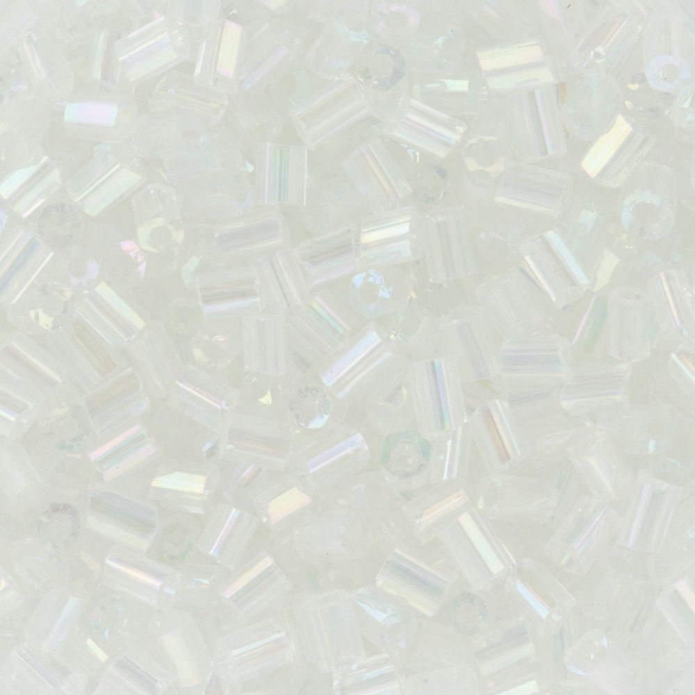 Бисер рубка Zlatka 10/0 100 г (10х10 г), №1161 белый GC