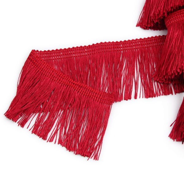 Бахрома отделочная 63.0 мм / 25 метров, 171 красный