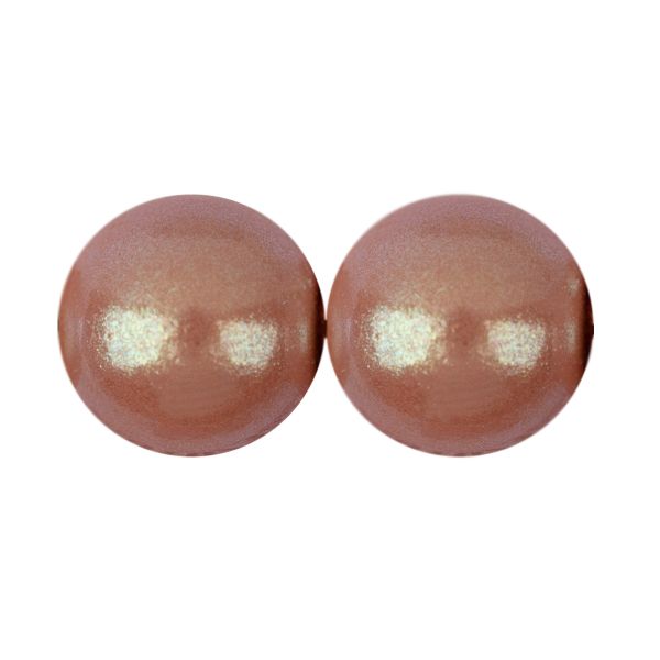 Бусины стекло (жемчуг перламутр) ⌀6 мм, 100 шт (5х20 шт), 02010/30004, Preciosa 132-19-001