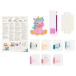 Алмазная (кристальная) мозаика Фрея, магнит Очаровашка, 9х10 см