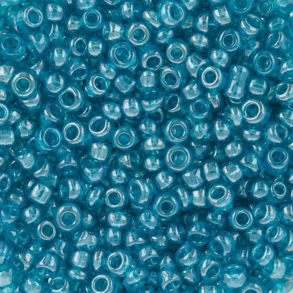 Бисер Zlatka 11/0 (2.1 мм), 100 г (10х10 г), №0121A т.бирюзовый, GR