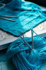 Иглы ручные для вязаных изделий, 3 шт, ассорти (8, 9.2, 10.9 см), со спец. покрытием, Gamma NLF-03