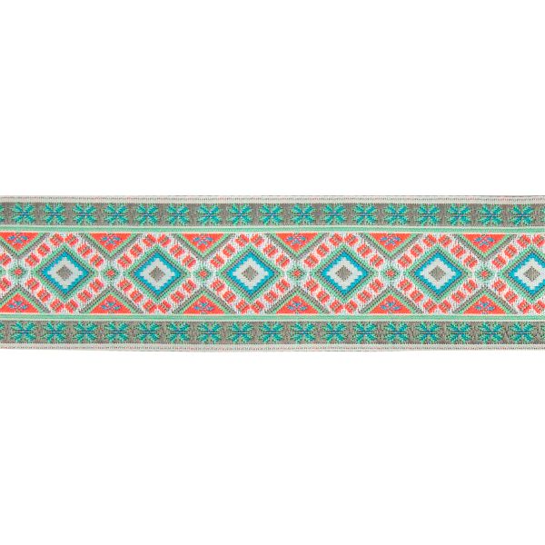 Лента (тесьма) жаккардовая 35.0 мм / 10±0.5 метров, 6, Gamma TRJ-117YP