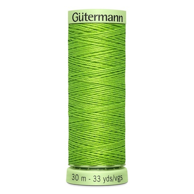 Нитки отделочные Gutermann Top Stitch, 30м, 336 лаймовый, 1 катушка, SHV