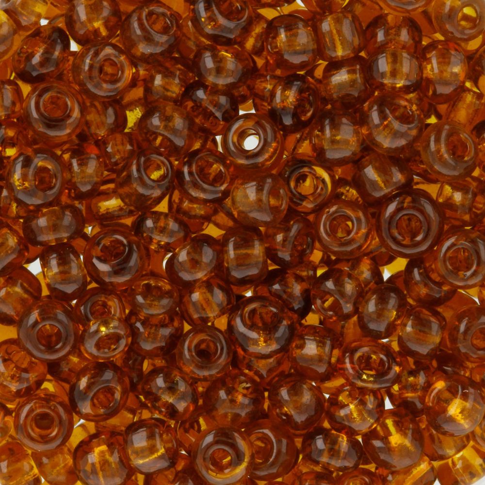 Бисер Zlatka 8/0 (2.9 мм), 100 г (10х10 г), №0013 коричневый, GR