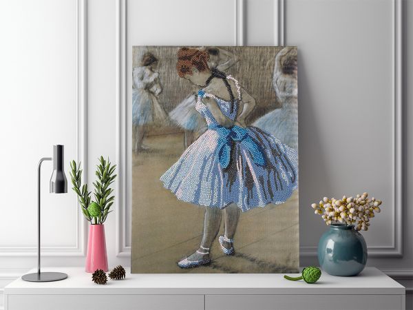 Алмазная (кристальная) мозаика Фрея, Танцовщица, Эдгар Дега, 30х40 см