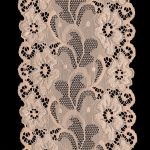 Кружево бельевое эластичное 150 мм / 13.72 м, цв. C180 телесный