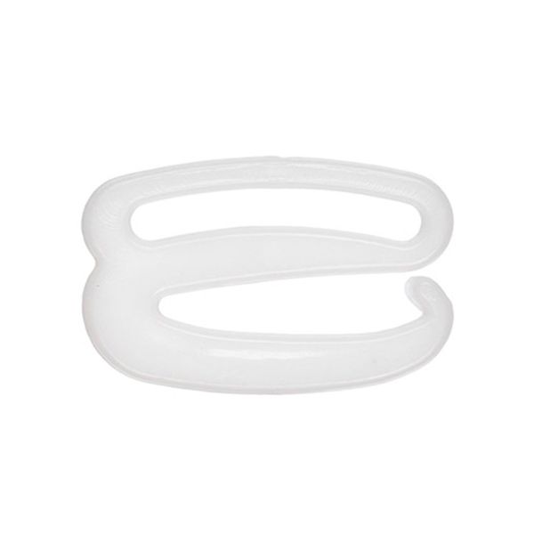 Крючки для бюстгальтера пластик 18.0 мм, 100 шт, белый, Blitz HP-18