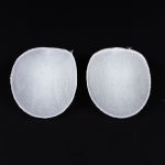 Плечевые накладки (подплечники) реглан 155х155х10 мм, 10 пар, белые, Р(ОР)-10