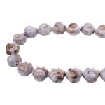 Бусины акрил 18.5х16.5х14 мм, 500 г, дымка, Кошачьи лапки, AD012 бело-бежевый, (7748712)7502 , Astra&Craft