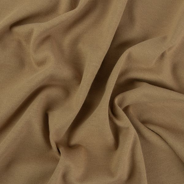 Трикотаж кукольный отрез 500х165 см, 225 г/м², 8 св.коричневый, Peppy DTF-01