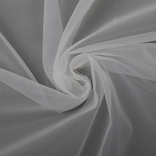 Сетка корсетная 45 г/м², шир.150 см / 1 метр, белый молочный /ОТР.Т1112.02/