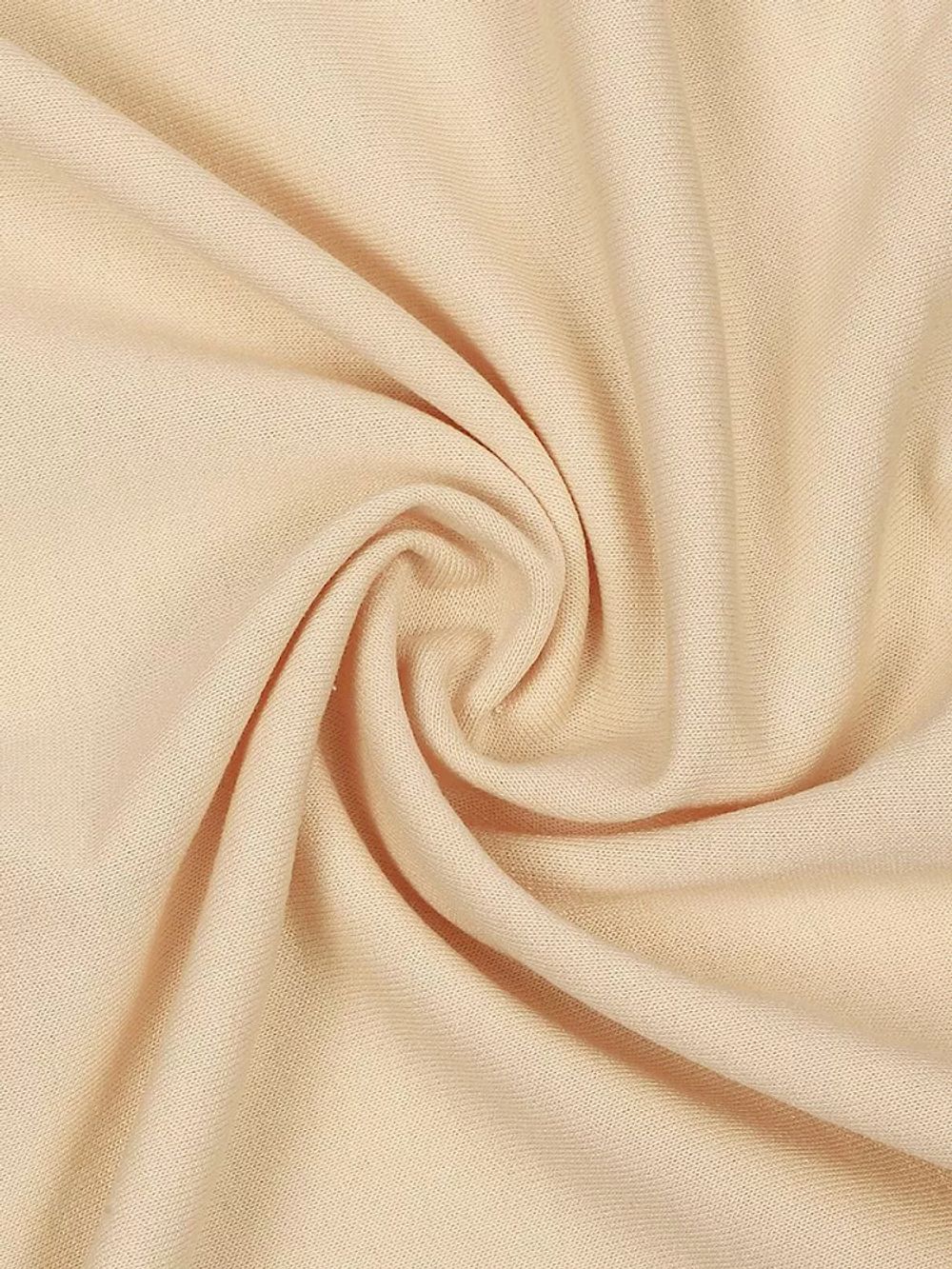 Футер 2-нитка петля поливискоза стрейч 220 г/м², 160 см / 3 метра, ФУТ2Х.TBY.ПЭ-ВИС.S805.3, цв.S805 айвори