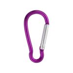 Карабин металл 20.0 мм (58х27 мм), 10 шт, 09 фиолетовый, Gamma GH 120/25/10