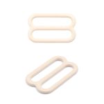 Рамки-регуляторы для бюстгальтера металл 15.0 мм, 20 шт, C571 молочный, ГВ1008