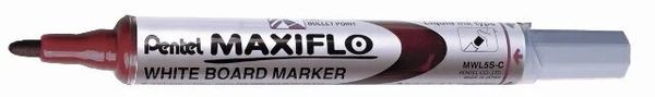 Маркер Pentel Maxiflo 4 мм, пулеобразное, MWL5S-E коричневый