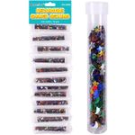 Декоративные фигурные звездочки ассорти 12 шт