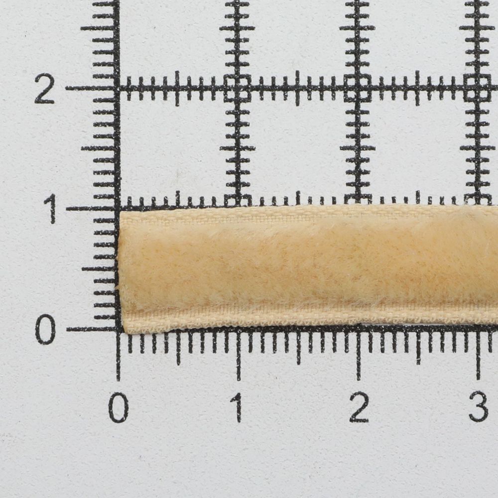 Лента бархатная (тесьма) 10.0 мм / 10±0.5 метров, рис. 8508, цв.24 св.золото