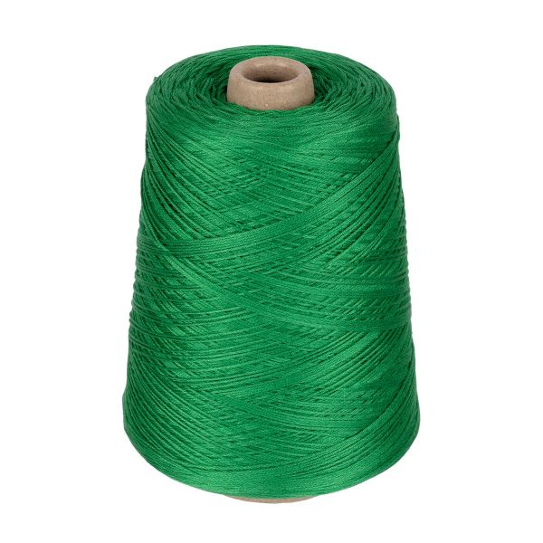Мулине Gamma бобина 480±30 г (1800 метров), хлопок, цв. 0014 яр.зеленый