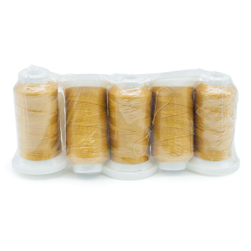 Нитки филаментные 420D/3, 137 м, Астра, 2004 золото