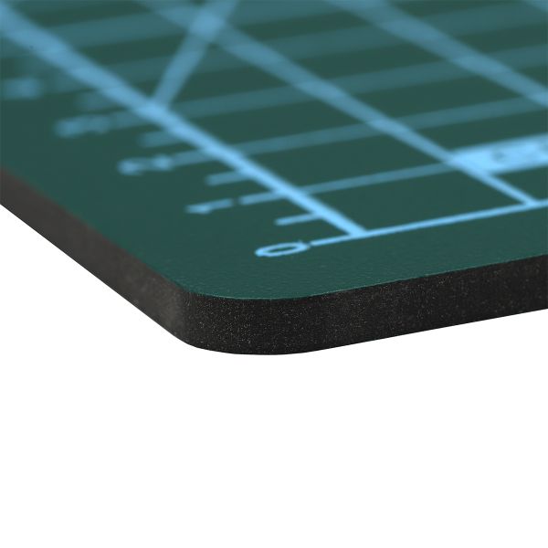 Коврик раскройный для пэчворка А4 22х30 см, 3 мм двухсторонний трехслойный