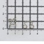 Крючки пришивные 20х15 мм, никель мет, 50 шт, BIG