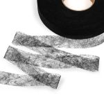 Паутинка клеевая 20 мм / 100 метров, 23 г/м², черный