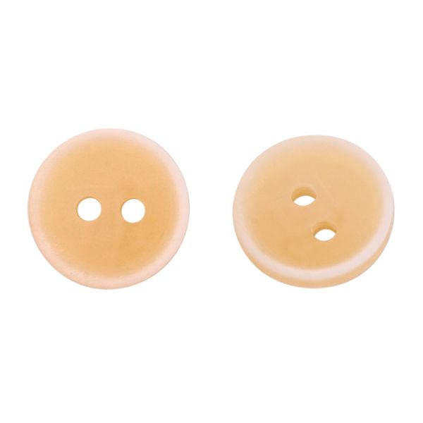 Пуговицы 2 прокола 18L=11 мм, col.06 темно бежевый, 72 шт, CN2847