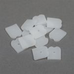 Наконечники для регилина 12 мм, 7223-3023, белый, 20 шт