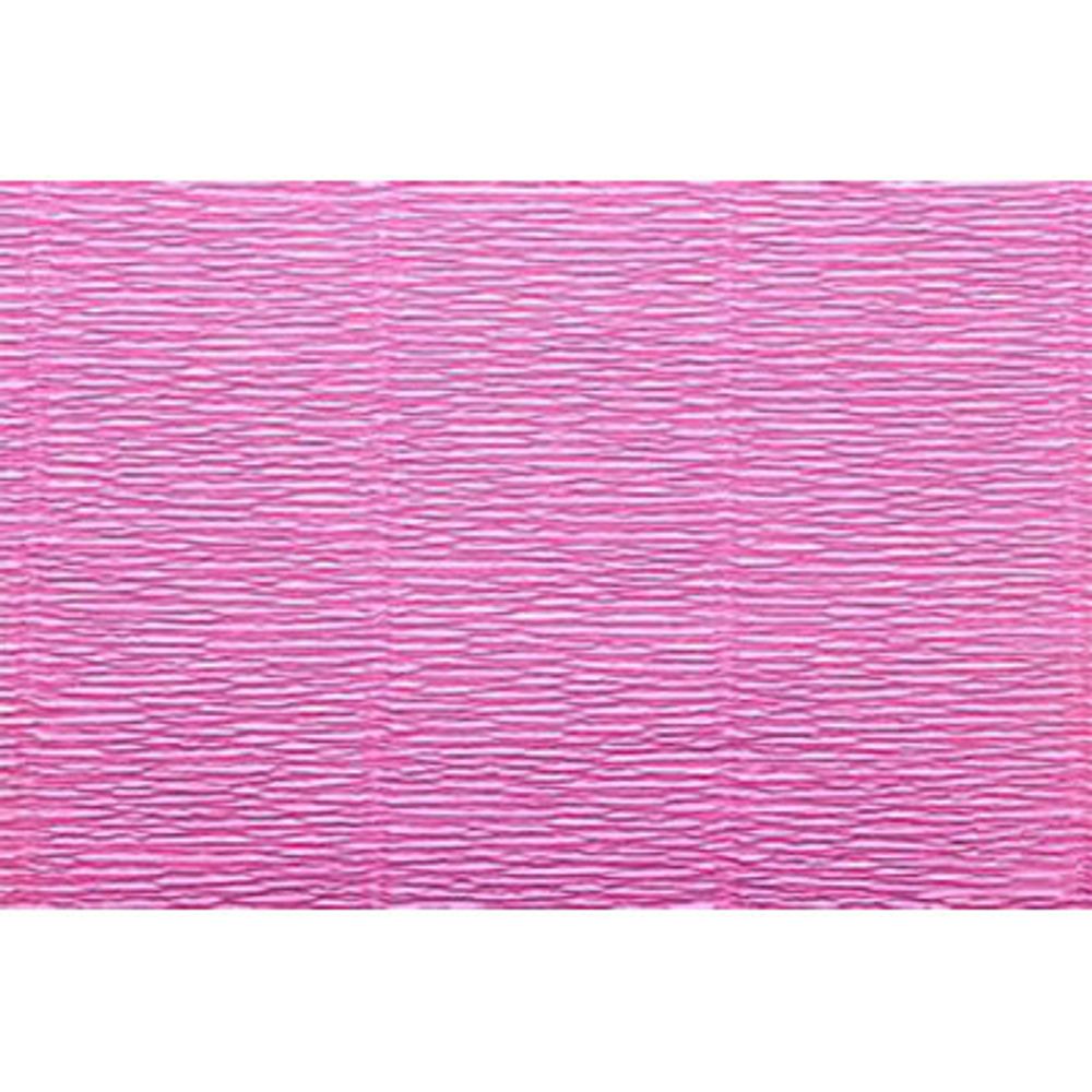Бумага гофрированная (креповая) 180 г/м², 50 см / 2.5 метра, 550 пепельно-розовый, Blumentag GOF-180