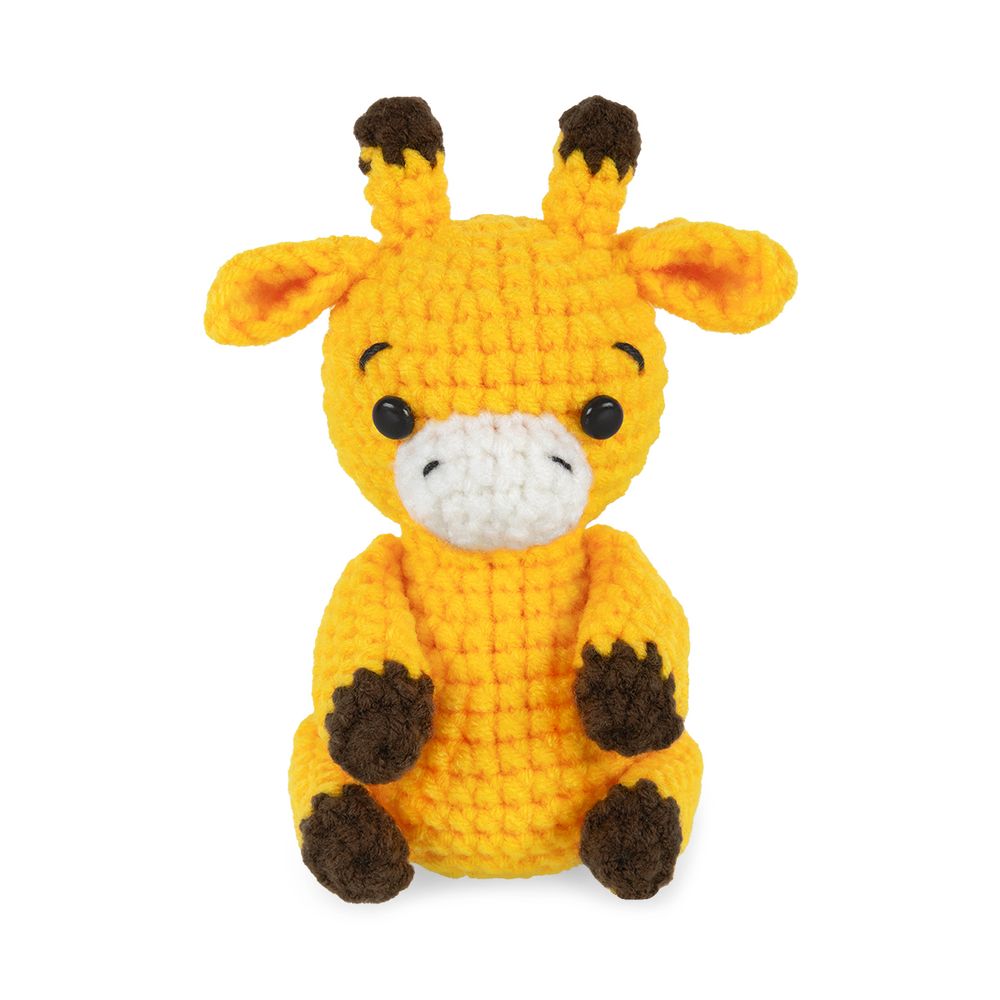 Набор для вязания игрушки Miadolla AMG-MN-0146, Жирафик, 11 см