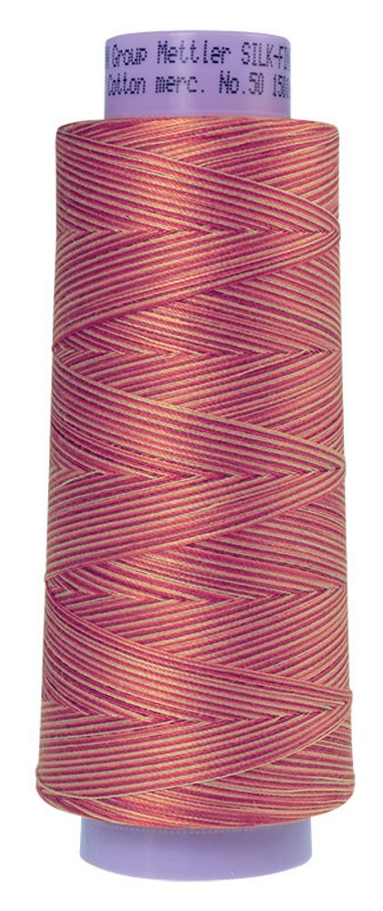 Нитки хлопковые отделочные Mettler Silk-Finish multi Cotton 50, _намотка 1372 м, 9858, 1 катушка